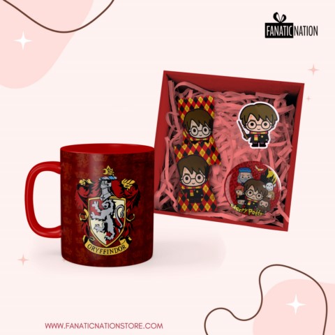 Taza Harry Potter Gryffindor Escudo Modelo #16 – Fanatic Nation